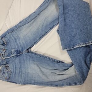 Vintage Levi's 501 90s Light Blue Straight Leg Women's Jeans